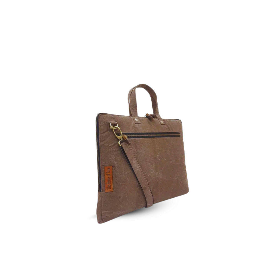 Brown Unisex Laptop Sling Bag for Everyday Use 148